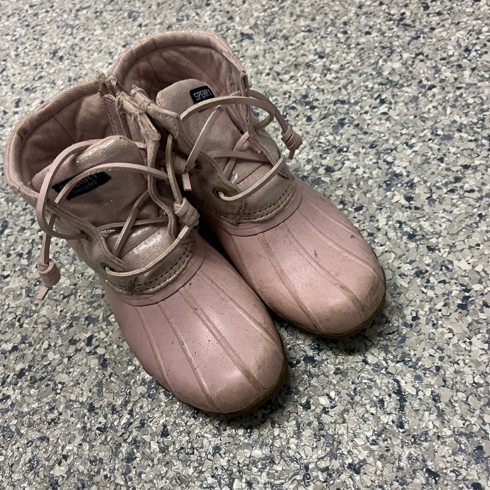 Sperry Blush Waterproof Boots